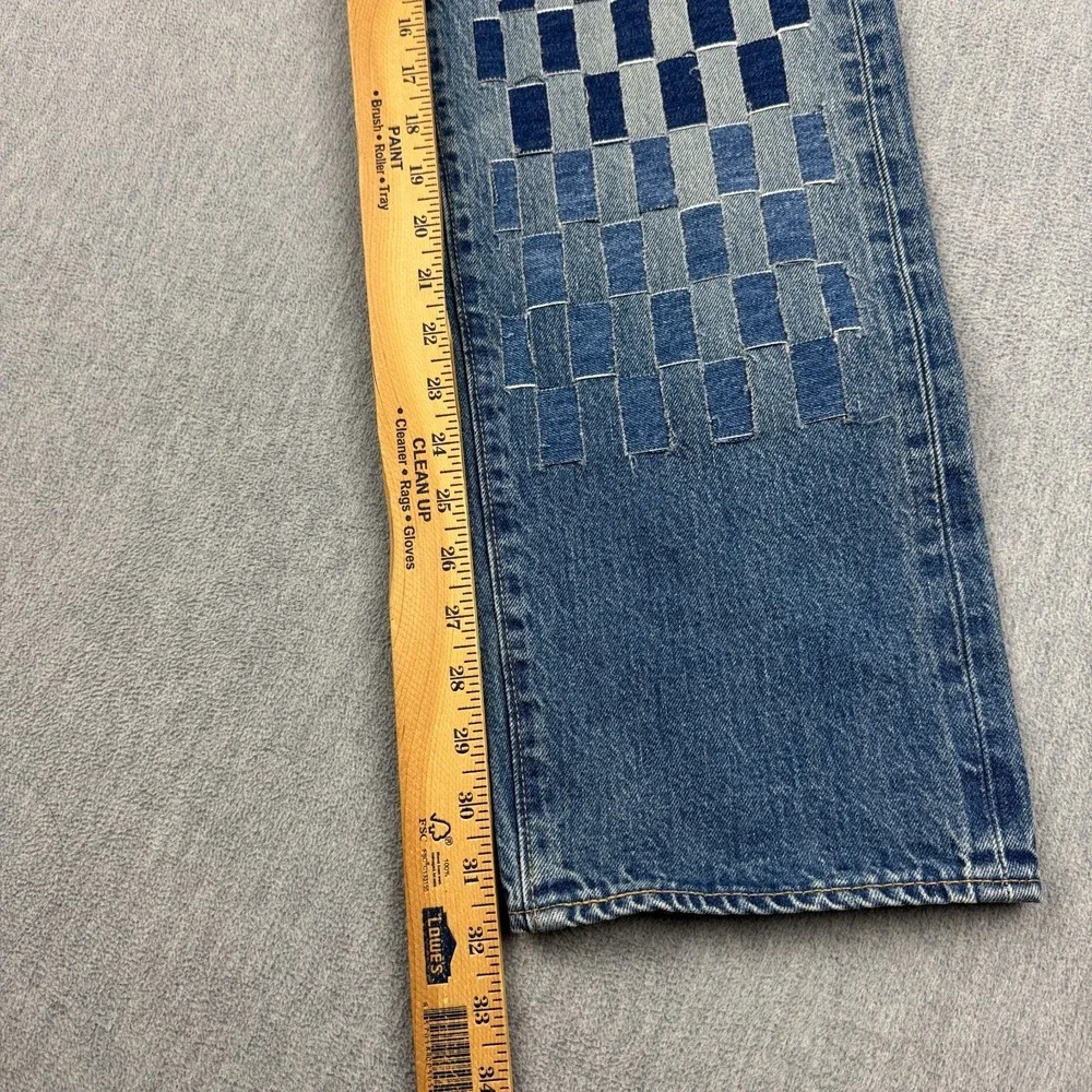 Levis 501 Jeans Mens 34X32 Selvedge‎ Denim Made In Japan 1980'S Straight Leg NWT